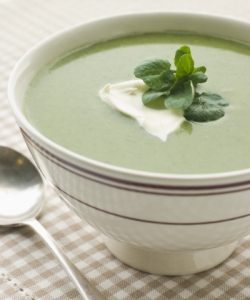 Nettle, Leek and Potato Soup